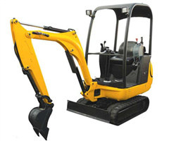 小型挖掘機挖土作業如何操作